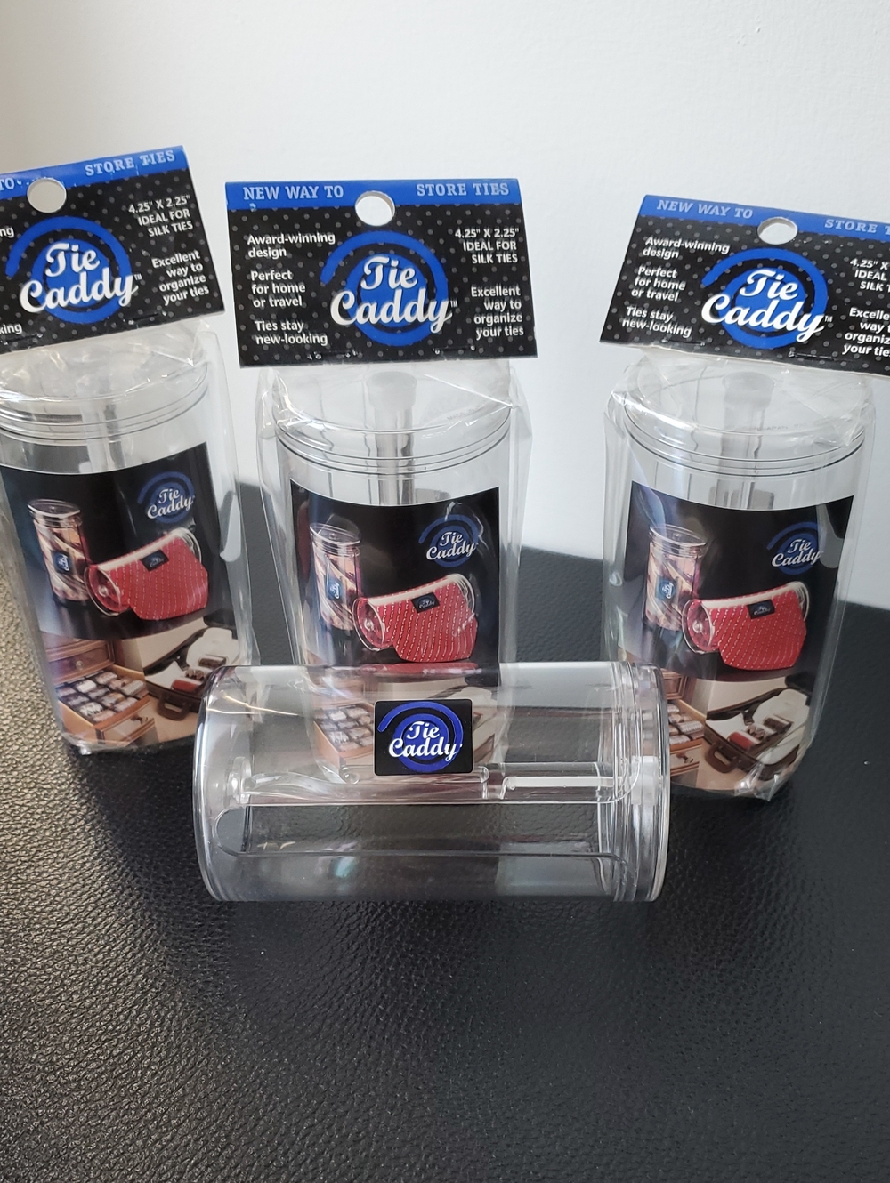 Clear Tie Organizer by - Clear